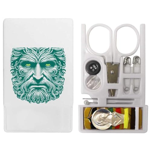 'Head of Neptune' Mini Travel Sewing Kit (SE00038221)