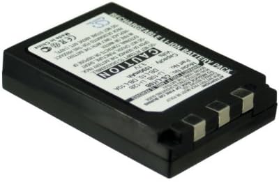 Battery Compatible with Olympus Stylus 810, C-50, u10 Digital, u15 Digital, u20 Digital, u25 Digital, u30 Digital, u300 Digital, u40 Digital, Part Number: Li-10B, LI-12B, 1090mAh