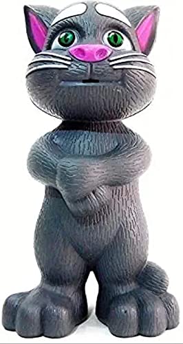 MSV Enterprises Talking Tom Toy for Kids Speaking Robot Cat Repeats What You Say Best Birthday Gift for Boy and Girl Toy Review India (Iknoor World )