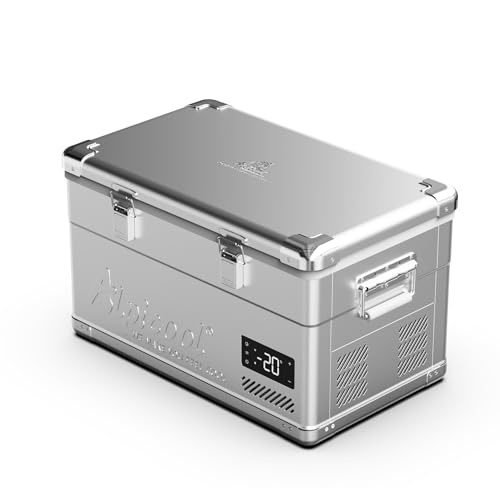 Alpicool MF35 Portable Car Refrigerator,12 Volt Car Fridge Freezer, 40 Quart (37.5 Liter) Fast Cooling 12V -4℉~68℉, 12/24V DC and 100-240V AC for Outdoor, Camping, RV, Truck