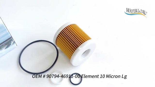 5/10専用 WATERLONG 90794-46911-00 Element 10 Micron Lg Replaces for Yamaha