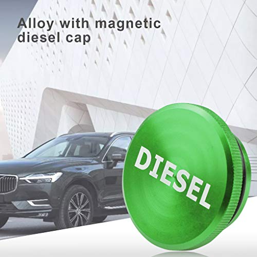 Cap Oil liga de alumínio Diesel Cap metal de combustível do carro Automotive Acessório de substituiç