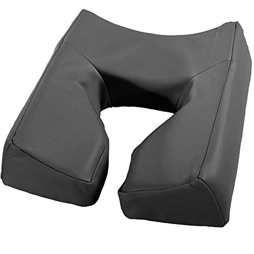 Master Massage Massage Patented Memory Foam Ergonomicdream Face Cushion Pillow Headrest, Black #TOP2