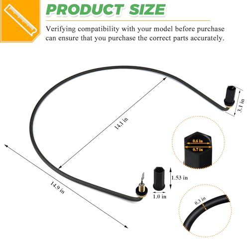 W10518394 PS8260087 Dishwasher Heating Element by Techecook - Fit for Whirlpool Kenmore Amana Maytag Dishwasher - Replaces W10134009 W10441445 AP5690151 8194250 8563007 W10518394VP by TOMOON - Image 5