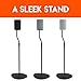 Made for Amazon Height Adjustable Floor Stand for Echo (3rd Gen) and Echo Plus (2nd Gen) - 2-Pack