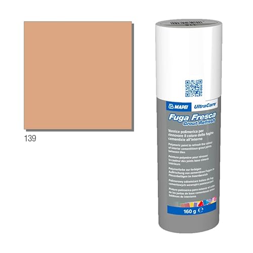 Mapei Ultracare FUGA FRESCA 139 ROSA CIPRIA vernice polimerica per rinnovare il colore delle fughe cementizie Flacone 160gr.