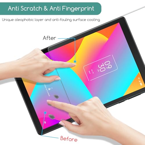Protectores de pantalla vidrio templado para TCL Tab 8 LE 8.0 pulg 2 unidades miniatura 4