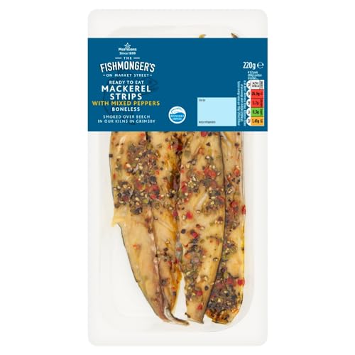 Morrisons Market St Mackerel Strips with Mixed Pepper 220g