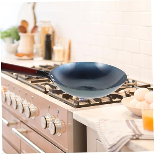 Wok tradicional LABRIMP de hierro con fondo redondo miniatura 6