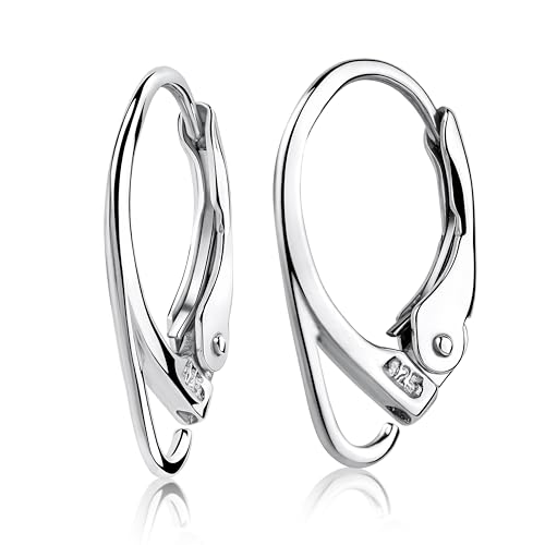 Silver Lever Back Pair Earrings Closure Findings DIY Earrings Fine Jewelry and Repair
