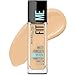 Maybelline Makeup Fit Me Matte + Poreless Liquid Foundation Makeup, Warm Nude Shade, 1 fl oz