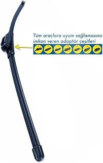 Goodyear Mercedes CLK Supermute Muz Silecek 2'li Set 1997-2002 Coupe, 600 mm x 600 mm Boyut