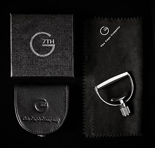 G7th Heritage – Capodastre pour guitare acoustique 12-cordes – Style 1 – Acier inoxydable poli à la main - Les Beatles, Paul McCartney, John Lennon, RIngo Starr, George Harrison G7th Heritage - Capodastre pour guitare acoustique 12-cordes - Style 1 - Acier inoxydable poli à la main – Image 6