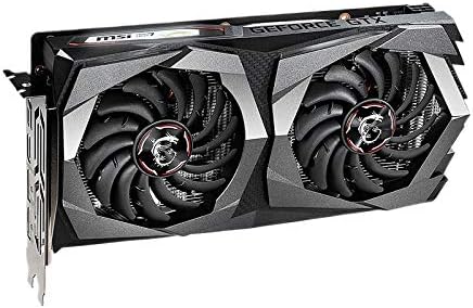 msi Gaming GeForce GTX 1650 128-Bit HDMI/DP 4GB GDRR5 HDCP Support DirectX 12 Dual Fan VR Ready OC Graphics Card (GTX 1650 Gaming X 4G)