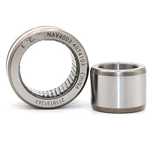 Roulement à aiguilles plein complément NAV4003 avec bague intérieure amovible 17x35x18