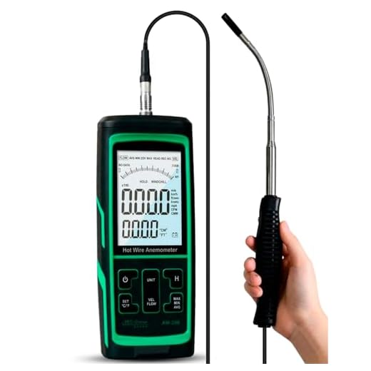 Hot Wire Anemometer AM-286 for HVAC Testing
