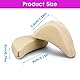 WLLHYF 2/3 Paar weicher Schwamm einstellbar Schuh Filler Unisex wiederverwendbar machen Schuh zu groß Inserts Big Toe Plug Fuß Klammer Schuh Pads für hohe Ferse Frauen (Skin, 2 Paar)
