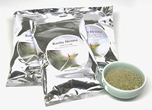 Ancient Sunrise Rarity Henna Hair Dye - 100% Natural, 100 grams, Red Hair Color, Permanent, Best for 4C Hair, Natural Hair, Finely Sifted, Organic, No PPD, No Ammonia, No Paraben, No Sulfates