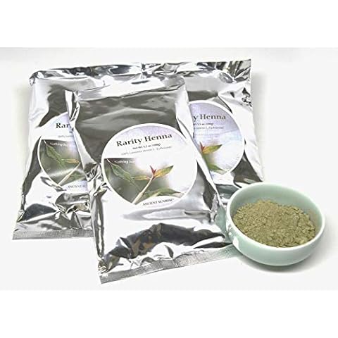 Ancient Sunrise Rarity Henna Hair Dye - 100% Natural, 100 grams, Red Hair Color, Permanent, Best for 4C Hair, Natural Hair, Finely Sifted, Organic, No PPD, No Ammonia, No Paraben, No Sulfates Cover