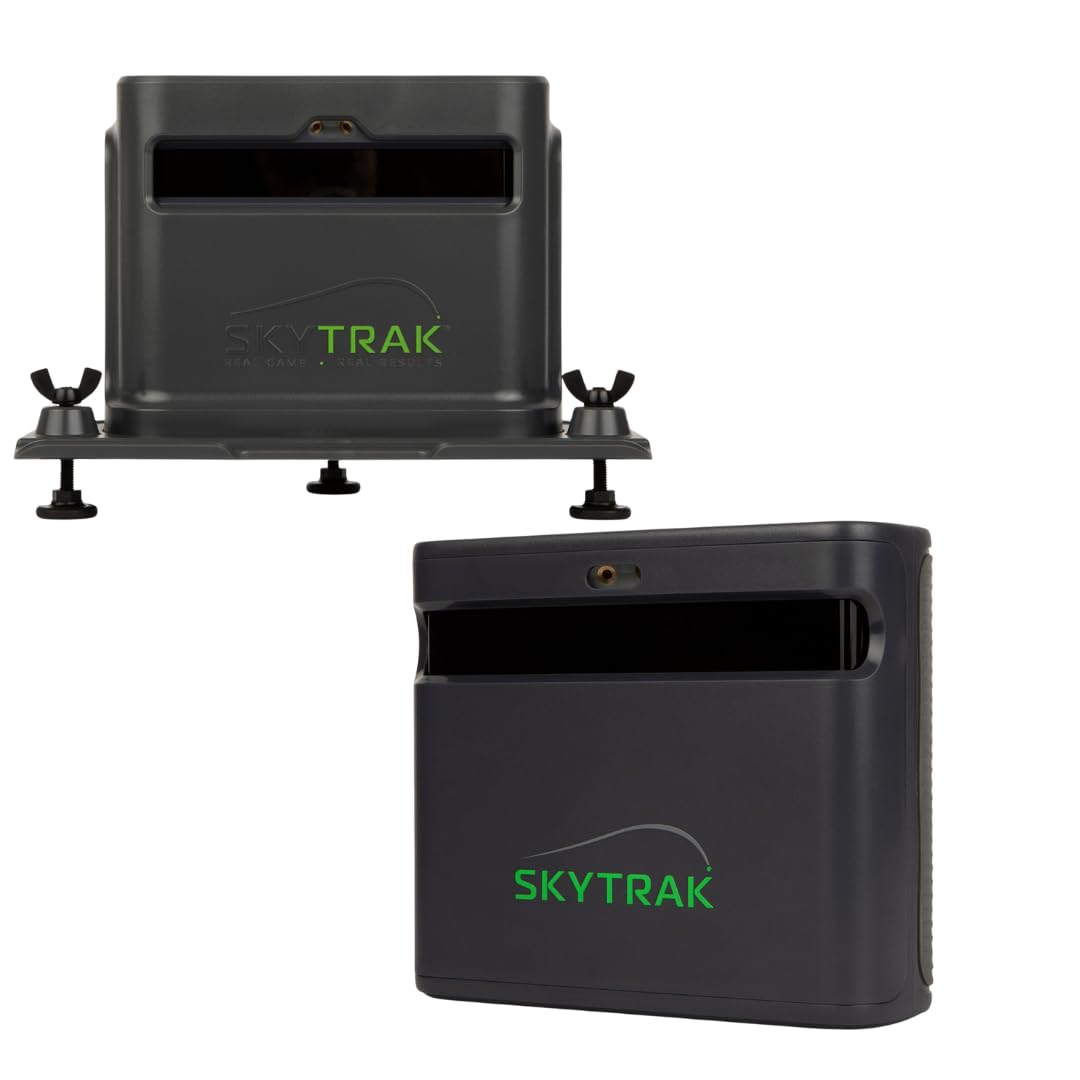 SkyTrak ST MAX Launch Monitor and Protective Shield Bundle Dual Radar Photometric Precision Speed Training Powered by GOLFTEC