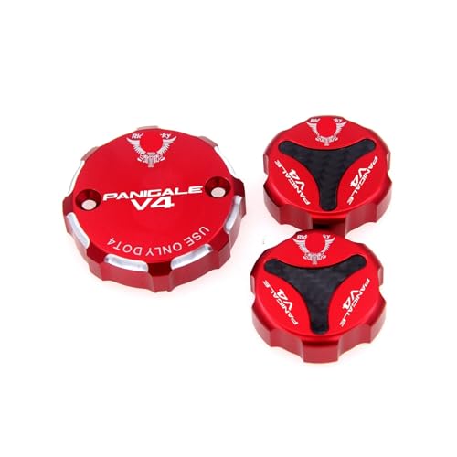 Couvercle réservoir liquide frein moto anti-corrosion Panigale