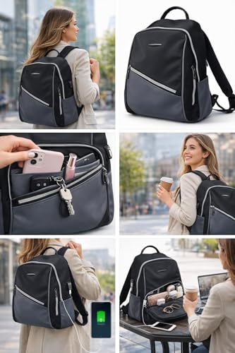 Image of Bags for Women & Girls | Stylish Shoulder Sling Handbag with 13 Inch Laptop Compartment | Office Travel College Daily-Use Corporate Backpack for Work & Casual Use
