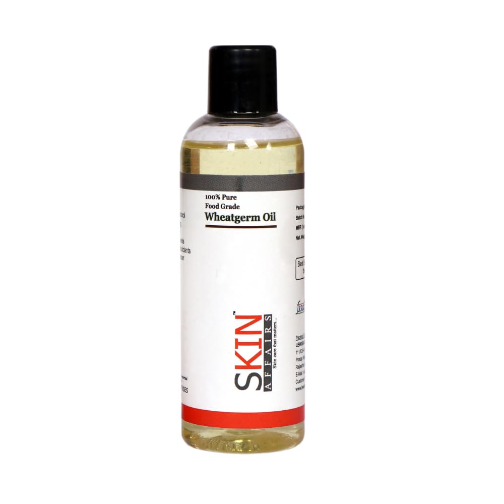 Skin Affairs Cold Pressed Pure Organic Wheatgerm for Skin, Hair, Face and Body Care | Natural Wheat Germ Hydrating Oil with Anti-Ageing Properties & Strengthening the Hair (100ml)-picture-32