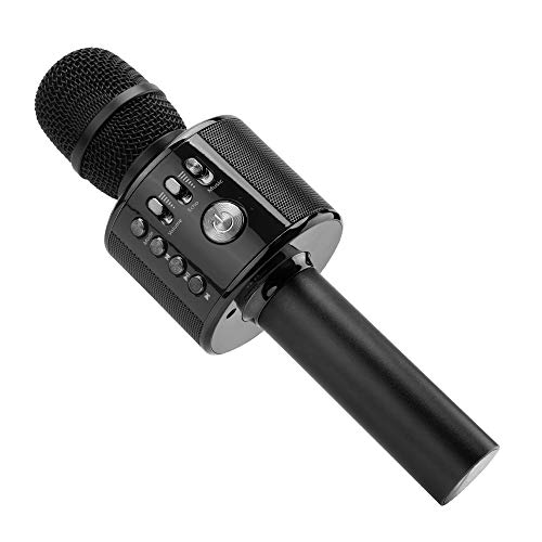 Ankuka Bluetooth Karaoke Microphone, 3 in 1 Multi-Function Handheld Wireless Karaoke Machine