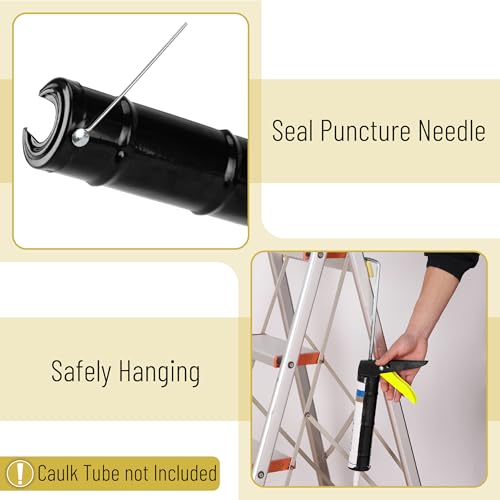 Image of Bates- Caulking Silicone Gun, 10:1 Thrust Ratio, Hand Caulking Guns, No Drip