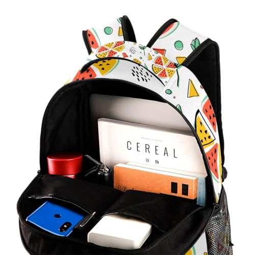 Sac à dos pastèque pour l'école et les sorties décontractées des ados - 4