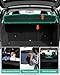 Powerty Cargo Cover for 2009-2016 2017 Audi Q5 Accessories Trunk Cover Retractable Trunk Shielding Shade Cargo Luggage Cover Black (Can Withstand The Load)