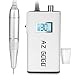Professional Nail Drill Machine, AZ GOGO 30000RPM Rechargeable Portable Nail Drill for Acrylic Gel Nails - New Upgraded Electric E File With LCD Display
