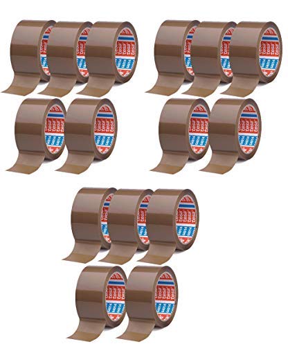 Klebeband braun - leise abrollend - 50 mm breit - 66 m lang (15 Rollen)