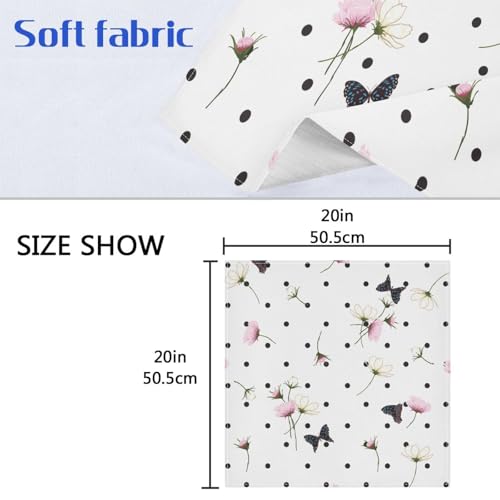 Servilletas de Tela Set de 6 50.5x50.5 cm miniatura 6