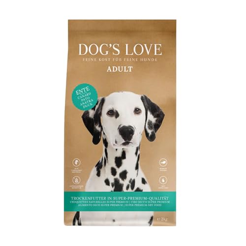 Dog'S Love | Pienso Seco Premium | Hipoalergénico | Varios Sabores | (2Kg, Pato)
