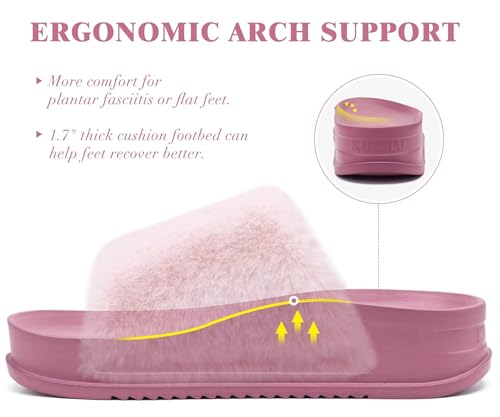 Image of KuaiLu Women's Orthotic Arch Support Slippers