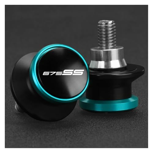 Curseurs de béquille arrière moto CFMOTO 675SS pour éviter les rayures du bras oscillant