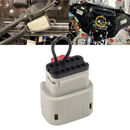 URPIZY CarPlay Jumper Steckverbinder für Harley-Davidson Road Glide/Street Glide ab 2019 Kompatibel mit GTS Radio, Spiegelung des iPhone Displays für Navigation Musik Nachrichten, Einfach