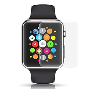 Wunderglass – kompatibel für Watch 40mm Full Cover Nano Folie Curved Transparent Screen Protector – Transparent