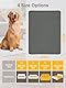 HezzLuv wasserdichte Hundedecke, Sofa Bettdecke Haustierdecke Anti-Rutsch Matte Möbelschutz, Waschbar, Kratzfest, Tierfellresistent, für Welpen, Große Haustiere, Hunde und Katzen (152x203cm)