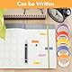 20 Rollen Washi Tape Set, Regenbogenfarben Masking Tape, Dekorative Washi Tape Kinder, Beschreibbar Klebeband Bunt für Planer Scrapbook, Bullet Journals, DIY Handwerk, Verpackung (5m x 15mm/Rollen)