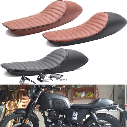 Housse de selle moto rétro 62cm avec bosse pour modèle CG125 - 2