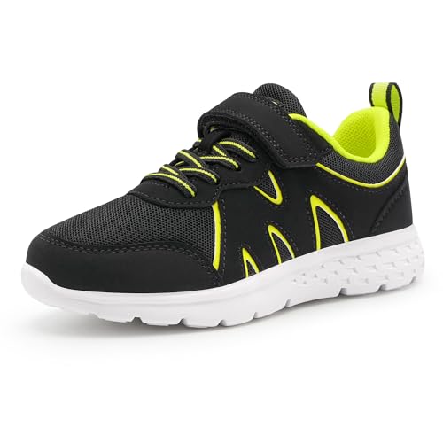 Stelle Kids Shoes Boys Girls Running Sneakers Athletic Lightweight Breathable Non Slip Walking Tennis Shoes for Toddler/Little Kid/Big Kid