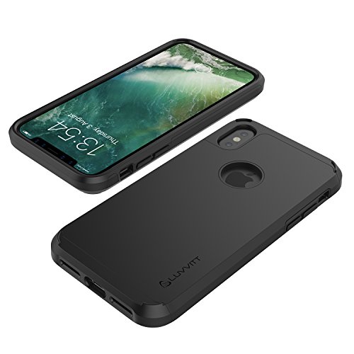 Luvvitt Iphone Xs/X Case, Ultra Armor Case With Dual Layer Heavy Duty Protection And Air Bounce Technology For Iphone Xs/X (2017-2018) - Black #TOP7