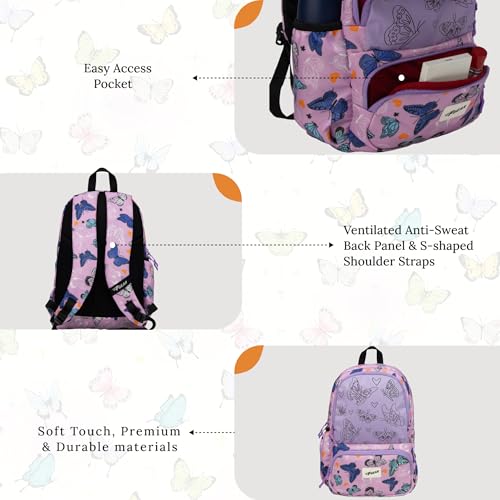 Image of F Gear Colour Buddy 12L Kids Backpack, Kids Can Colour On The Bag, 1 Compartment & 2 Pockets; Lightweight, Durable & Fun Backpack for School & Travel | Comfortable & Stylish Bag