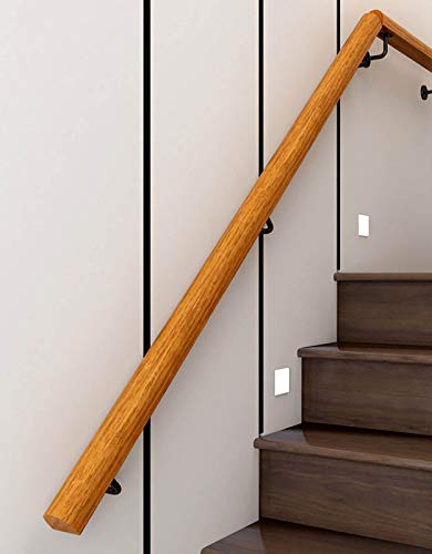 Main courante en bois pour loft rampe d'escalier sécurité enfants
