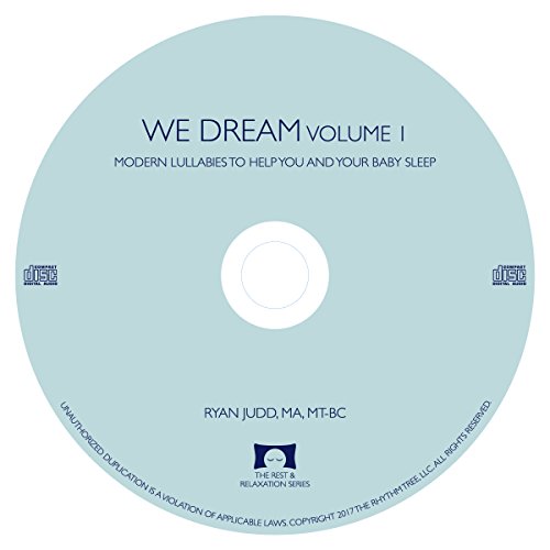 2-Disc Lullaby Cd Set - We Dream: Volumes 1 And 2 - Helps You And Your Baby Fall Asleep - Soothing Guitar Music With White Noise - #TOP4