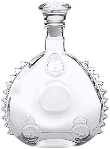 Decanter Louis XIII Empty Wine Bottle, 1920s Style Cognac Or Whisky, Sealed Glass Wine Bottle with Lid, 750Ml Ice Sculpture