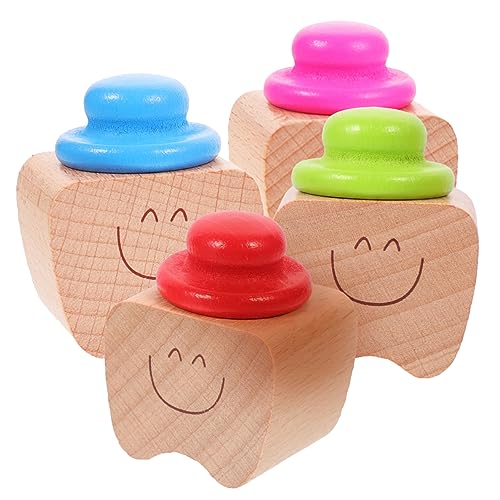 SUPVOX Tooth Fairy Tooth Holder 4 Pack Boys and Girls Infants Collection Organizer