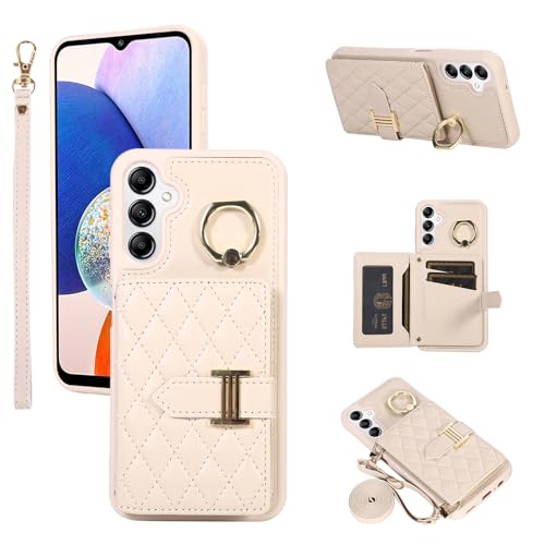 Étui en cuir pour Samsung Galaxy S24 Plus, protection intégrale au design raffiné